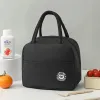 Bolsas de lancheira portáteis lanche novo lancheira térmica Tote Bag Bento Bento bolsa Lunch Recainer School Food Storage Bags