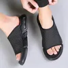 Schoenen voor mannen 2024 Zomer mode sportstrand ademende buitenheren sandalen open toed zapatillas de hombre 240417