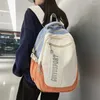 Mochila soltar as malas de grande capacidade para o ensino médio para estudantes mochilas de viagem de moda masculina