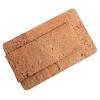 Clips Solid Beige Color Mini Magnit Money Clip Portugal Cork Cork Cuir mince Banks magnétiques