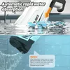 Electric Water Gun Toys Fully Automatic Continuous Fire Water Gun Large Capacity Beach Summer Childrens Water Playing Toys 240417