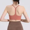 Lu Sport Bra Women Allinea Lu Women's Y-Back per fisse ed esercitazioni Yoga Bra Lemon Gym Running Woman Woman Lady Gilrs