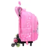 Bolsas de carrinho impermeável Bolsas para crianças Backpacks Rolling Smags Rolling Girl Sags Mochila Escolar Sachão com Wheels Primária