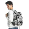 Sac à dos japon anime mon héros universitaire hommes voyage sac à dos garçons sacs scolaires oxford 3d imprimé accessoires noirs accessoires 3d sacs à dos