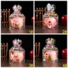 Scatola di imballaggio trasparente Eve Claus Claus Snowman Elk Apple Case Candies Candies Boxes di Natale Decor festa TH0408 ES