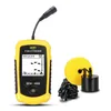 Fisy Finder Finders Lucky FF11081 Портативный 100 -метровый проводной проводной сигнал Sonar Sounter Alarm 2 -дюймовый ЖК -дисплей антив.