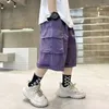 Hose Jungen halbe Hosen Sommer Kinderkleidung Ladung Freier großer Jogginghose Mode Taschen