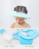 Kinderbad Visierhüte Babypartykappen Shampoo Cap Wash Haar Verstellbares Schild wasserdichte Ohrschutz Auge Kinder Hüte Infant 240407