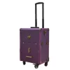 Bagages Femmes Nouveau chariot Cosmetic Case Suitcase on Wheels, Nails Makeup Toolbox, Multifonction Beauty Box Travel Sac Vs Rolling Luggage