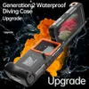 Shellbox Second Generation 15meters Diving Cases Waterproof Phone Bags for iPhone Huawei Xiaomi Samsung Etc. Universal models