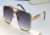 2020 NOUVEAUX MEN TOP LES VERRES LE DAWM DESIGNES SUMPLASSES Square K Gold Frame creux Highend Top Quality Outdoor UV400 Eyewear 5 Color 6840067