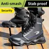 Scarpe di sicurezza per uomini più alti top leggero sneakers in acciaio sneaker da lavoro stivali di sicurezza maschi scarpe da lavoro di costruzione maschio calzature protettive 240419