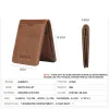 Wallets Minimalist Wallet Card Holder RFID Antimagnetic Multifunctional Men's Money Clip Cash Clip Genuine Leather Wallet for Men