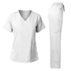 Surgery Uniforms Women Scrubs Sets Hospital Doctors Clothing Nurses Accessories Dental Clinic Beauty Salon Workwear Suit 240418