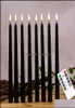 Candles Home Decor Garden Pack Of 6 Remote Halloween Taper Black Color Flameless Fake Pillar Battery With Contain Drop Delivery 208214330