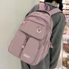 Backpacks 2023 Korea Women Backpack High School Backpack School Bags For Student Teenage Girls Multi Pockets New Simple Schoolbag Mochila