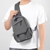 Sacs de taille Business de mode masculine Business décontracté à épaule décontractée Sports de voyage extérieur messager Messager Crossbody Sling coffre Sac pour femmes masculines