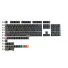 Combos PBT KeyCap Cherry Profile Dye Subbed English Black Keycap för GH60 68 75 84 87 104 108 960 980 Mekaniskt tangentbord