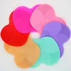 Scrubbing Pad Cosmetic Brush Cleaning Pad Silicone With Suction Cup Apple Cleaner Cleaning Scrubbing Pad Beauty Supplies