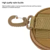 Packs 1000d Taktische EDC -Beutel -Brieftaschen -Taschenschlüsselmünze Taille Fanny Pack Mini Schlüsselhalter Beutel Jagd