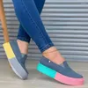Casual Shoes European And American Trend Women's Single 2024 Spring Autumn Thick Sole Simple Lazy Jean For