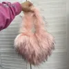 Clips Soefdioo Raccoon Fur Flous Love Bag Shell Bols