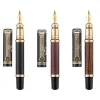 أقلام 551 كونفوشيوس ميتال نافورة القلم الكلاسيكية الطبيعية الخيزران / الخشب حجم كبير الحجم