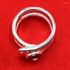 Cluster Rings 2024unode50 European och American Fashion High Quality Gem Ring Women's Romantic Jewelry Present Bag