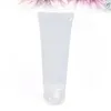 Storage Bottles Refillable Travel Leakproof Plastic Tubes Sample Packing Jars Squeezable Makeup Container With Screw