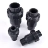 Aquariums 1pc i.d 20 ~ 110 mm upvc uniforme vérifie Vae Aquarium Adaptter Not-return ball Vae Irrigation Irrigation Water Pipe