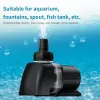 Accesorios Bomba de agua sumergible Jebao Jecod ultraquiet DC Bomba de agua de 12 V Bomba de la fuente Filtro de pescado Bomba de succión del fondo