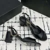 2024 Fashion Sandals Sandals Channel Luxury Luxury Leather High Heel Leisure Flats