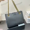 Vintage Tote Çanta Moda Kadın Omuz Torbası Balık Deri Altın Donanım CC Toka Lüks Çanta Matelasse Zincir Crossbody Çanta Under Emfil Çanta Makyaj Çantaları Çanta 26cm