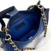 Designer Women's Saddle Bag Fashion Buckle Embroidery pattern canvas bag Metal chain shoulder bag Exquisite Fashion bag diamond check designer bag