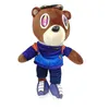 Kanye Teddy Bear Bruxh Toys fofos de animação de pelúcia recheada Decoração de decoração para crianças Presente de Natal para crianças