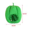 Forniture per feste cappello di peluche Halloween Cap Halloween Caldo accogliente Green Pepper Design inverno Holiday Holiday