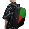 Backpacks Martinique en vert rouge et noir 1 entreprise confortable Infanterie Pack d'infanterie de 17 pouces