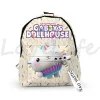 Zaini per bambini Gabby's Dollhouse Schoolbag Brackpacks New Girls Fashion Knapsack BookBag Gabby Cats RucksAck Travel Backpack Travel