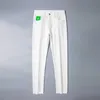 Herren Jeans Designer 2023 Spring Neues Produkt Füße Slim Fit Cotton Modemarke European Old Foye Long Hosen 4L86