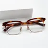 Zonnebrillen frames bril M96 Japan merk vierkant titanium mannen vrouwen trending optische bril oculos de grau feminino