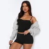 Sexy camisole vest Y2K new product women's clothing slimming slim fit top spicy girl camisole with solid color underwear