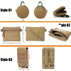 Tillbehör Molle Tactical Bag Midja EDC Pouch Range Bag Medical Organizer Pouch Militär Unity Belt Pack Outdoor Hunt Accessories Pocket