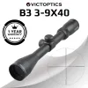 Scopes Victoptics B3 39x40 Hunting Riflescope Optical Scope Telescopic Sight Shooting for Air Rifle Scope AirSoft Pneumatics Rimfire