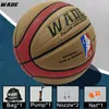 Wade Legal Original Indooroutdoor PU Leather Ball pour l'école Basketball taille 7 Bola adulte avec Pumpinnetbag gratuit 240407