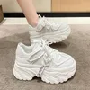 Casual schoenen zomer dames sneakers ademende hoog platform vrouw dames vulcanisatie dikke zapatillas