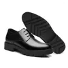 Dress Shoes Men Lift Platform Hoge hakken Hoogte Verhoog Business Casual Man Verhooging 10 8 cm mocassins groter