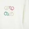Дизайнерская высокая версия 2023 Летняя новая роскошная мода Luo Family Clastrful Logo, вышитая мужская женская футболка с короткими рукавами.