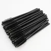 50st Eyelash Brush Extension engångsögonfransar utgör borstar Eyebrow Mascara Wand Applicator Flexible Can Bent