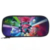 Sac à main sac à crayon à école pour enfants 3D trolls imprimé dessin animé grand crayon crayon adolescents enfants sac de rangement cosmétique pour garçons des filles