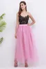 Skirts 4 Layers Adjustable Skirt For Wedding Many Colors Long Party Train Red White Prom Dress Cocktail Simple Women's